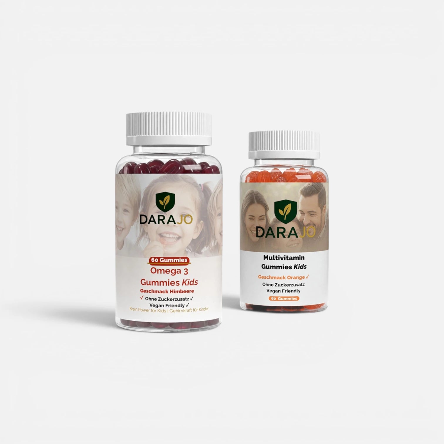Kids Essentials Bundle | Omega 3 Gummies, Multivitamin Gummies