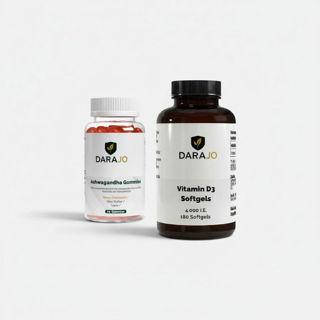Sleep & Stress Relief Bundle | Ashwagandha + Vitamin D3