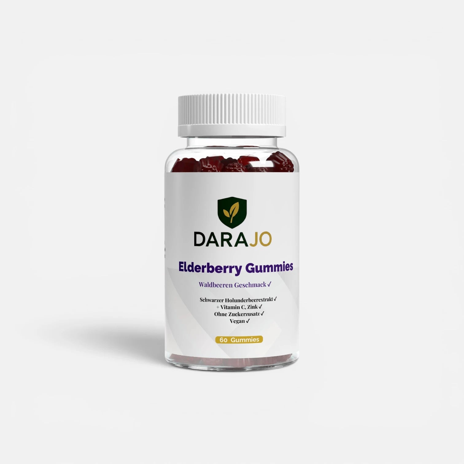 Elderberry + Vitamin C + Zink Gummies - 60 Stk.