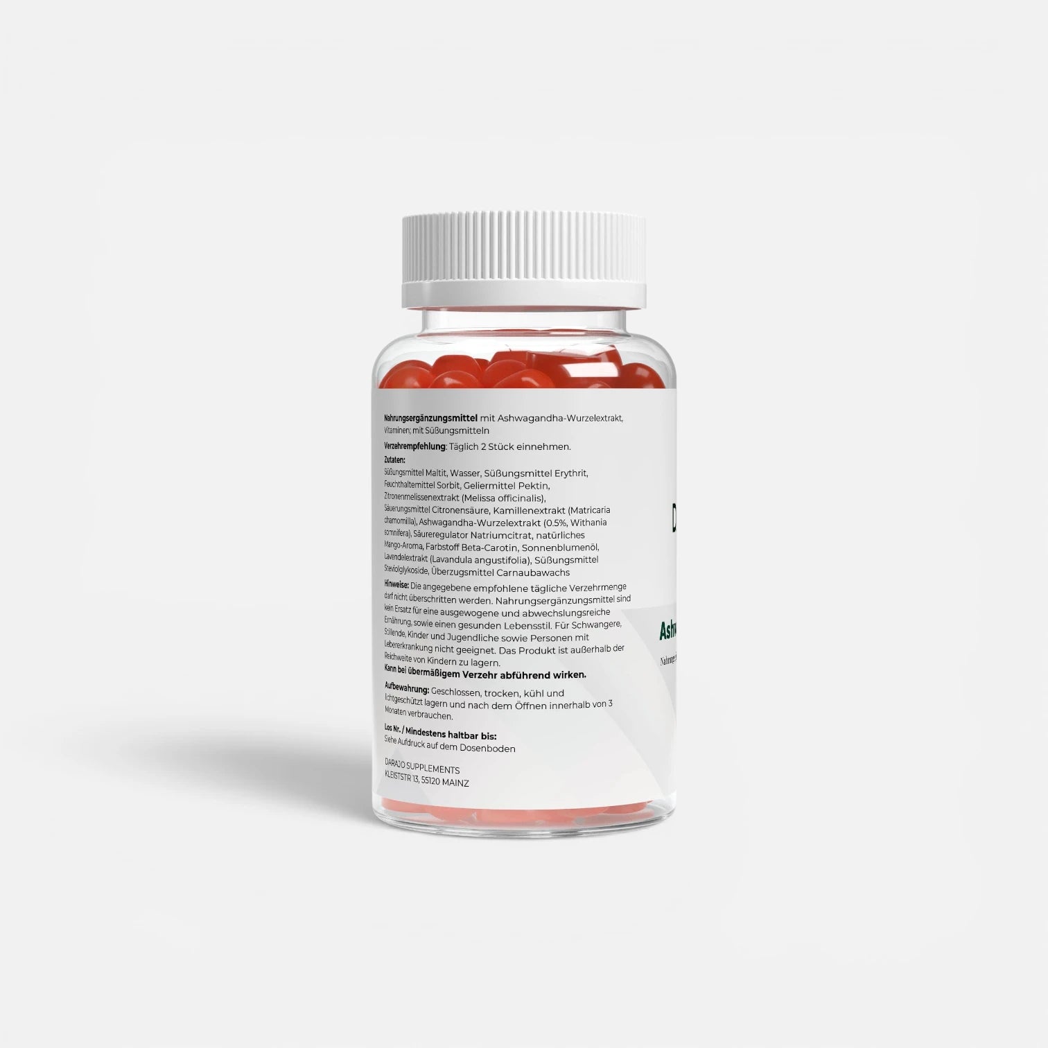 Ashwagandha + Vitamin B6 Gummies - 60 pcs