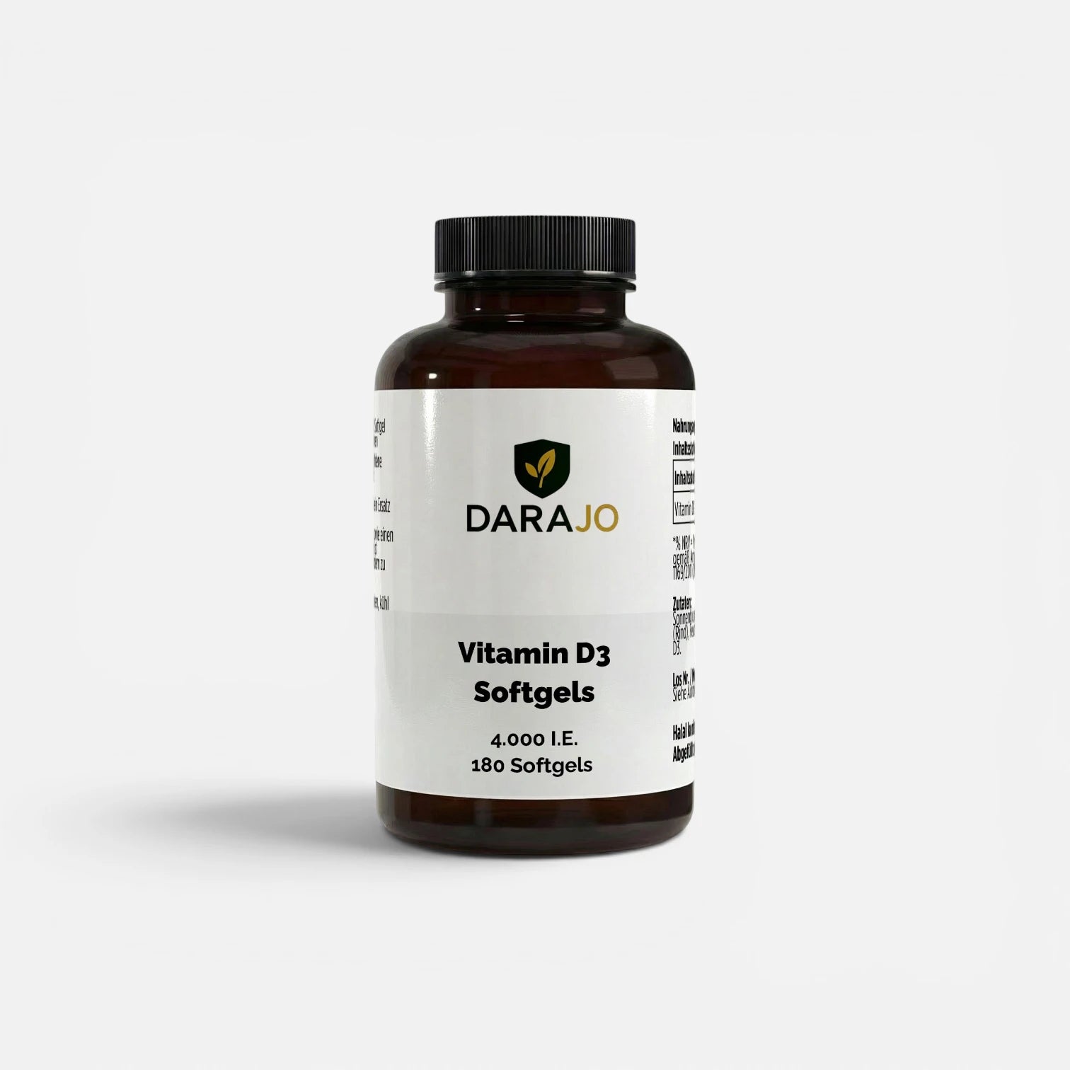 Vitamin D3 4,000 IU - 180 Softgels