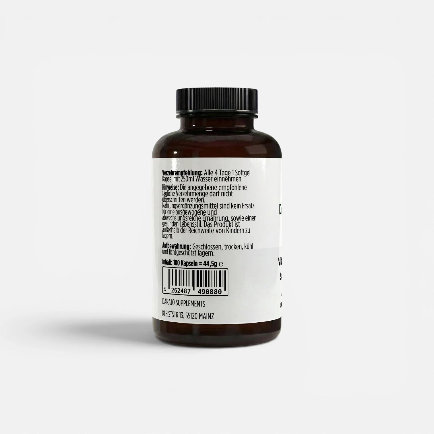 Vitamin D3 4,000 IU - 180 Softgels