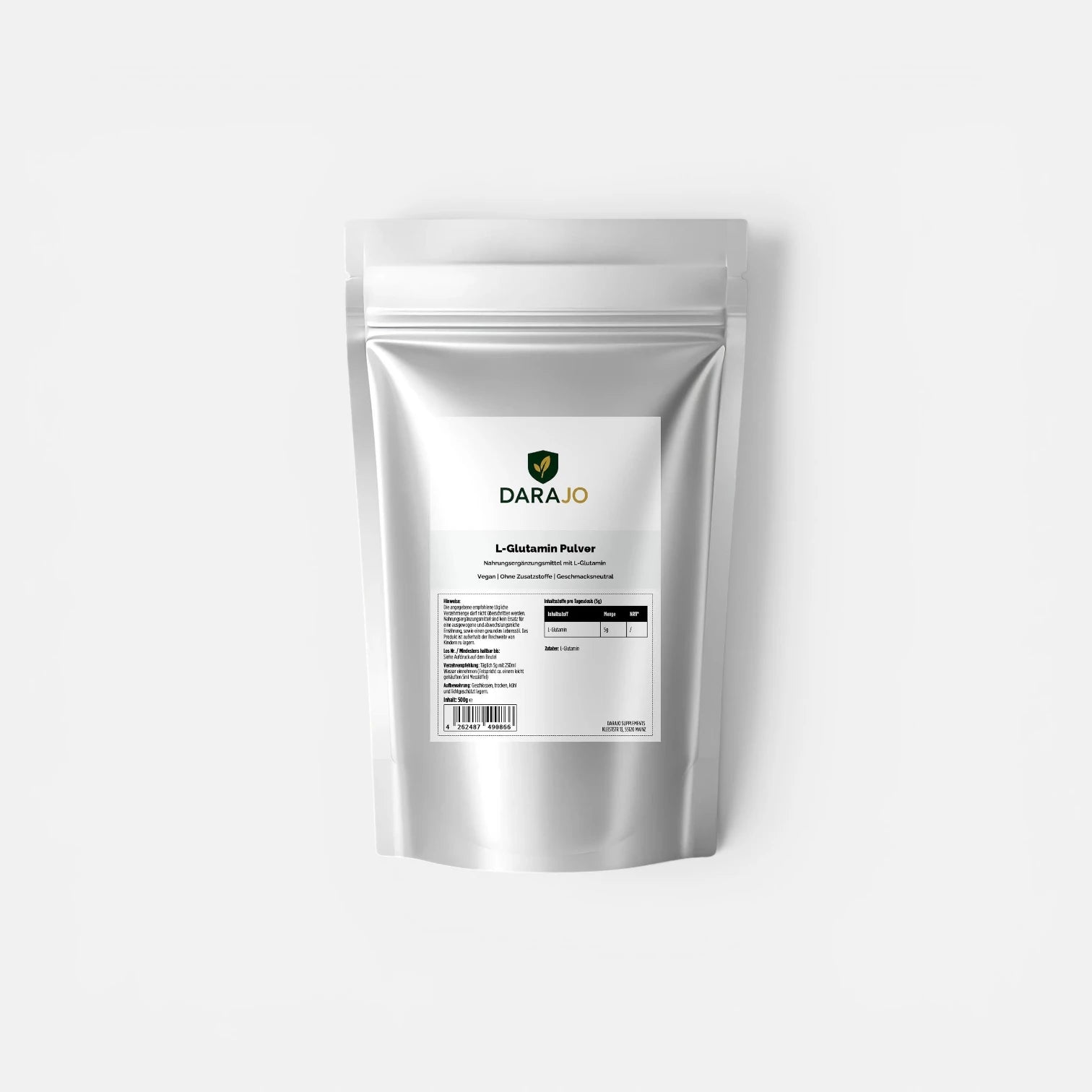 L-Glutamine Powder Doypack - 500g