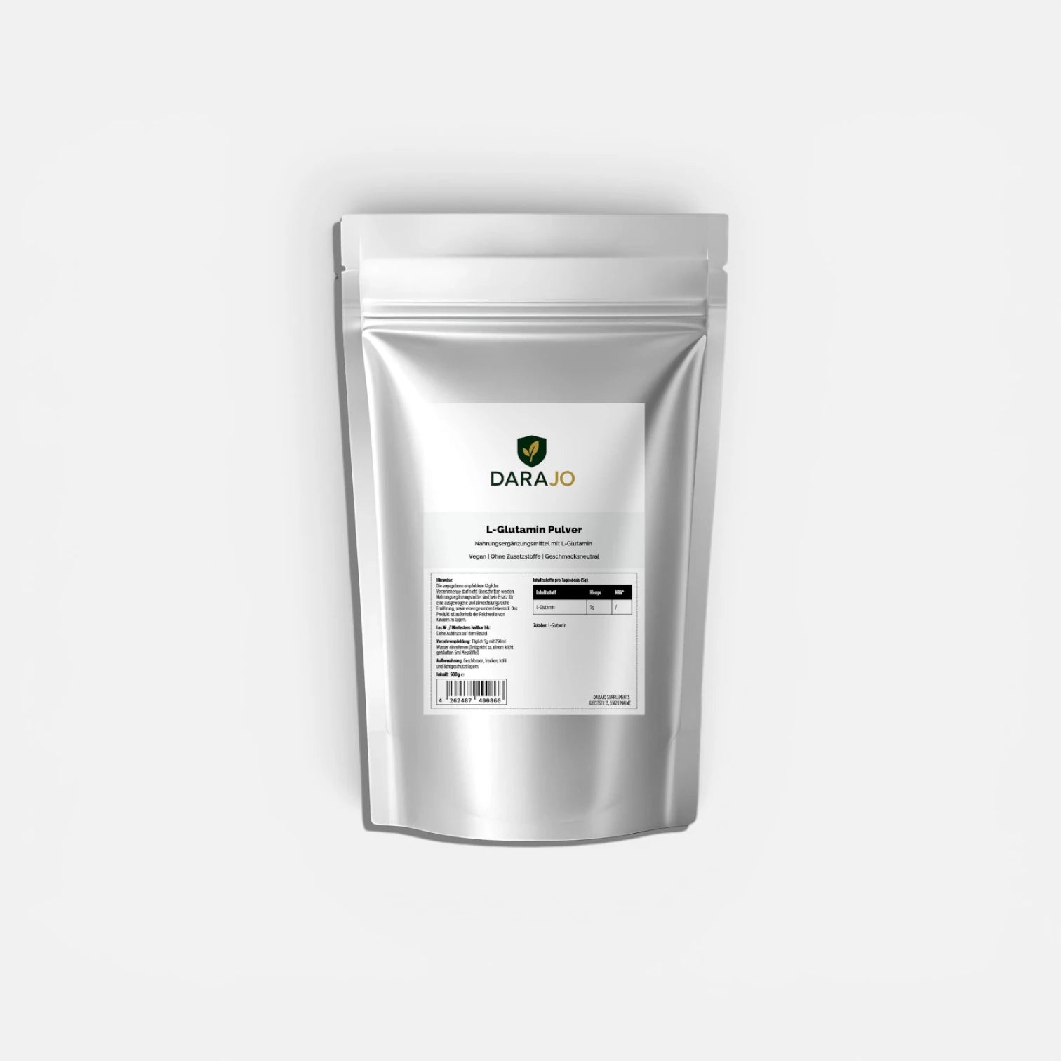 L-Glutamine Powder Doypack - 500g