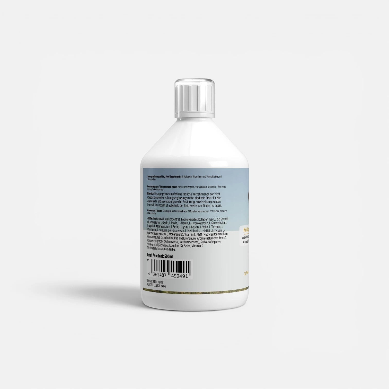 Kollagen Support PLUS+ Shots (1500 DA) - Wild Berry - 500ml
