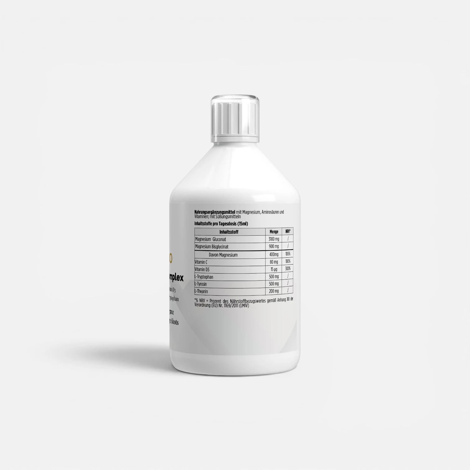 Magnesium Komplex Shots Plus+ - 500ml
