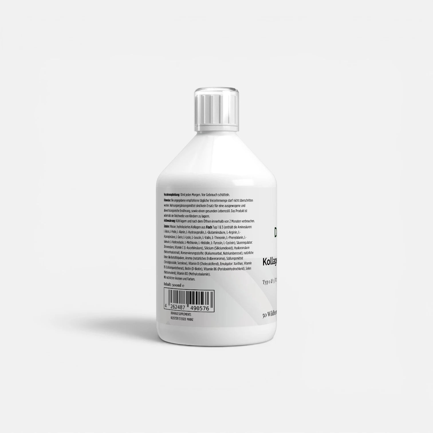 Kollagen Marine Plus (1500 DA) + - 50 Shots - Wildbeere - 500ml